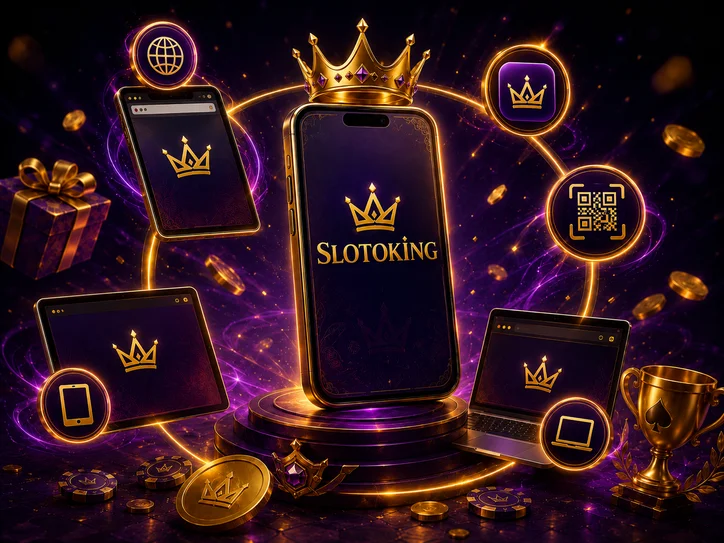 Slotoking на смартфоні, планшеті й ноутбуці — формати мобільного доступу
